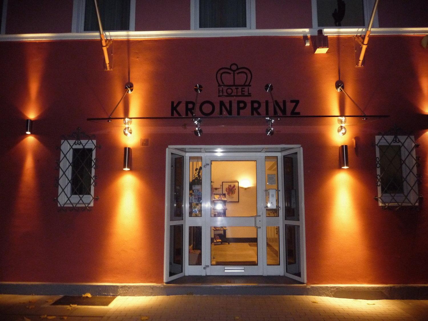 Hotel Kronprinz Garni ميندين المظهر الخارجي الصورة