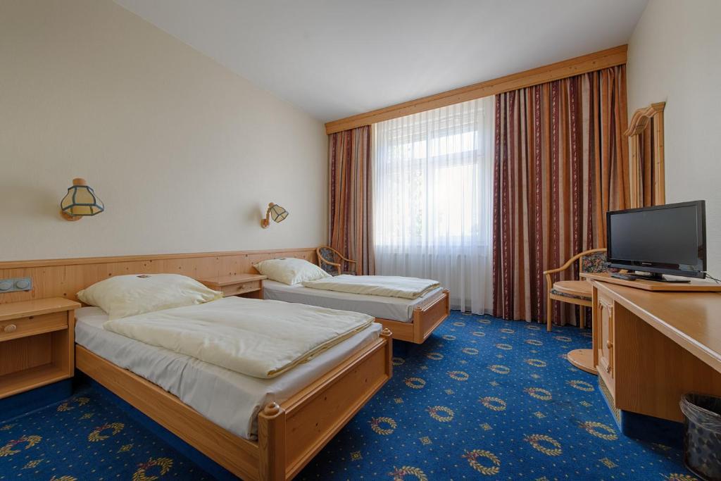 Hotel Kronprinz Garni ميندين الغرفة الصورة