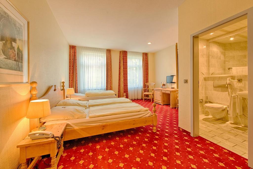 Hotel Kronprinz Garni ميندين الغرفة الصورة
