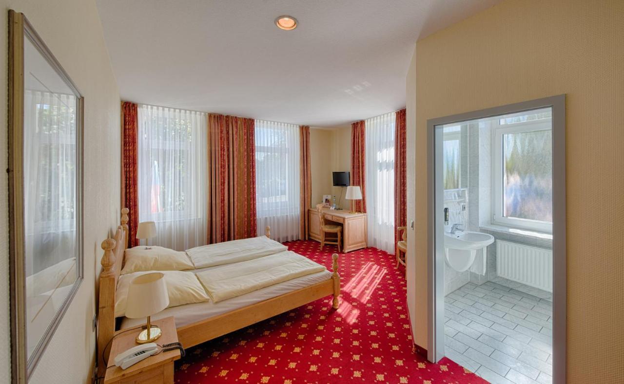 Hotel Kronprinz Garni ميندين الغرفة الصورة